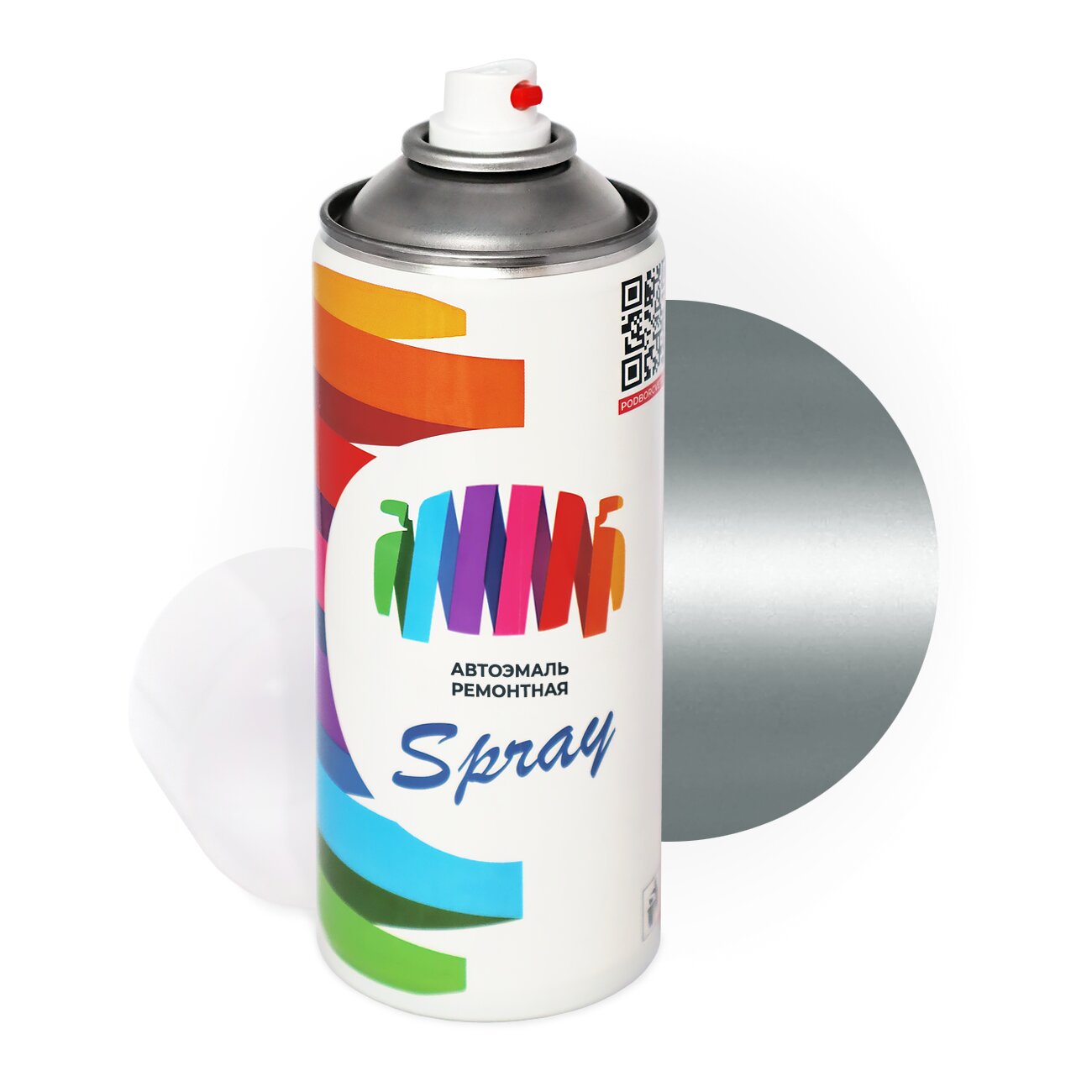 Аэрозольная краска для Lexus (Лексус) «Moon Light Opal», код цвета 1H0 (серый), базовая автоэмаль 3 сл., баллончик 520 мл.