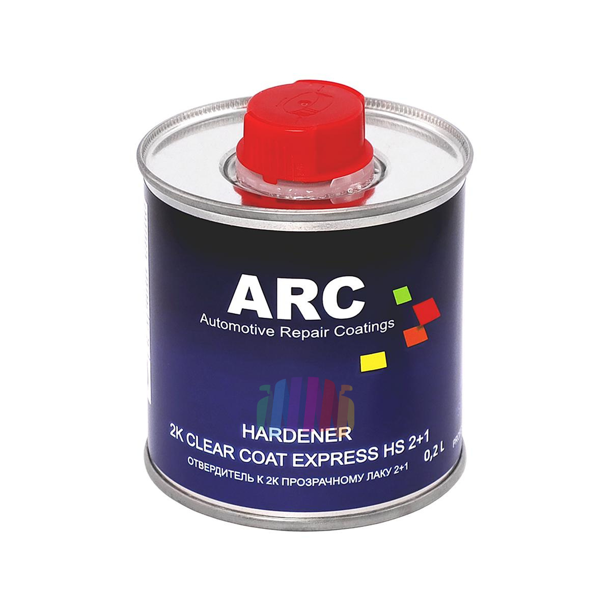 Прозрачный акриловый лак ARC 2K Express HS 2+1 Clear Coat 0,4 л. с отвердителем 0,2 л. 3