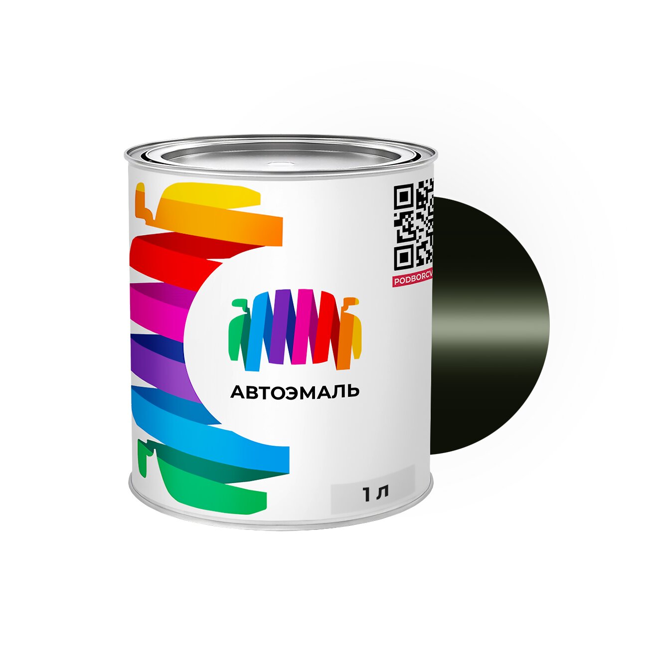 Автоэмаль Land Rover (Ленд Ровер) «Deep Bronze Green», код цвета HCC (зеленый), акриловая краска 1 л.