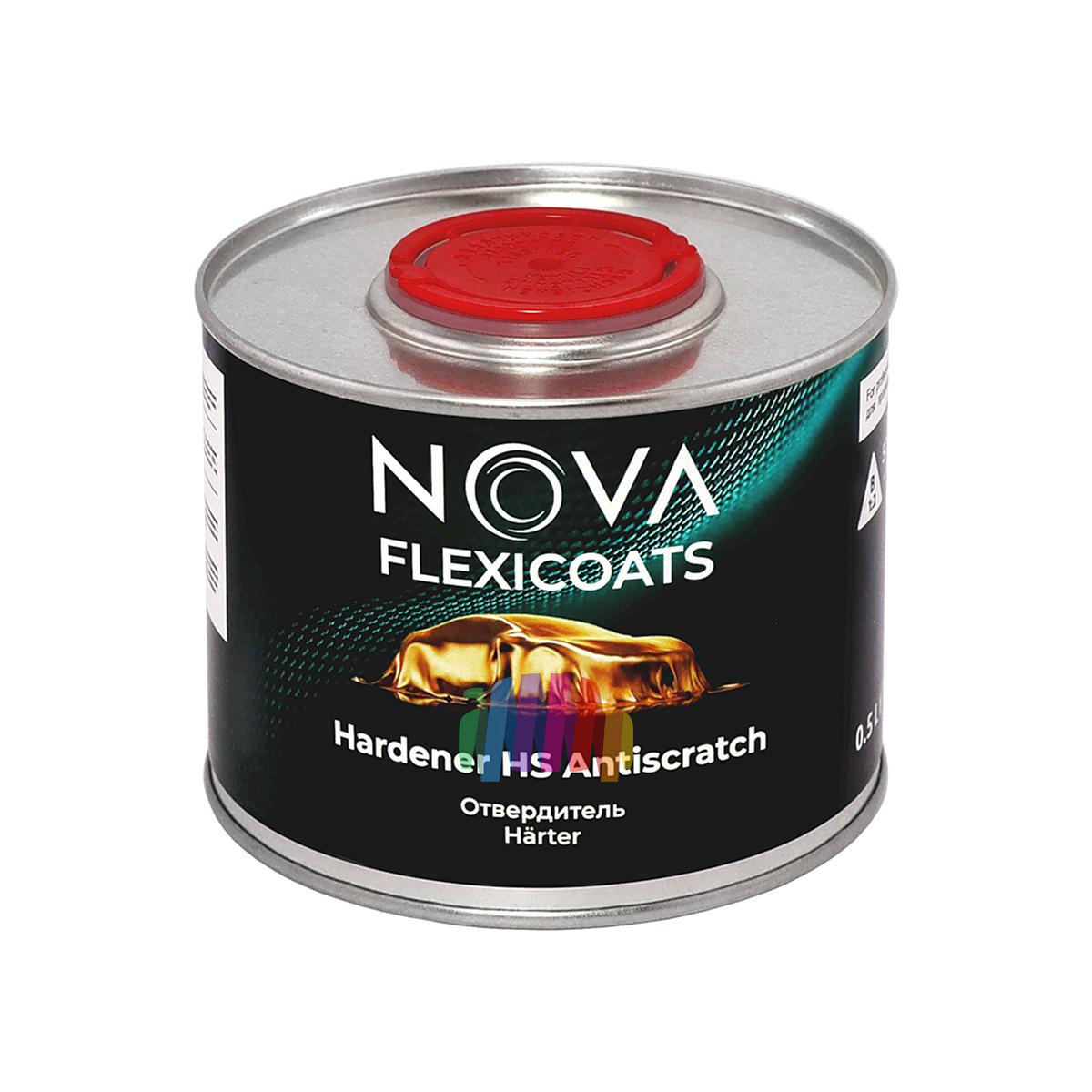 Устойчивый к царапинам автомобильный акриловый лак NOVA Flexicoats 2+1 HS Antiscratch 1 + 0,5 л. 5