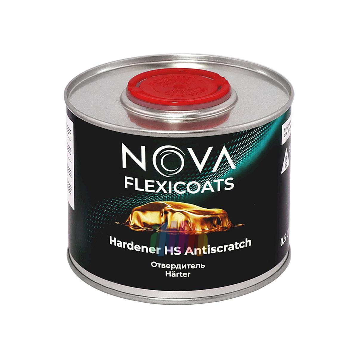 Устойчивый к царапинам автомобильный акриловый лак NOVA Flexicoats 2+1 HS Antiscratch 1 + 0,5 л. 5
