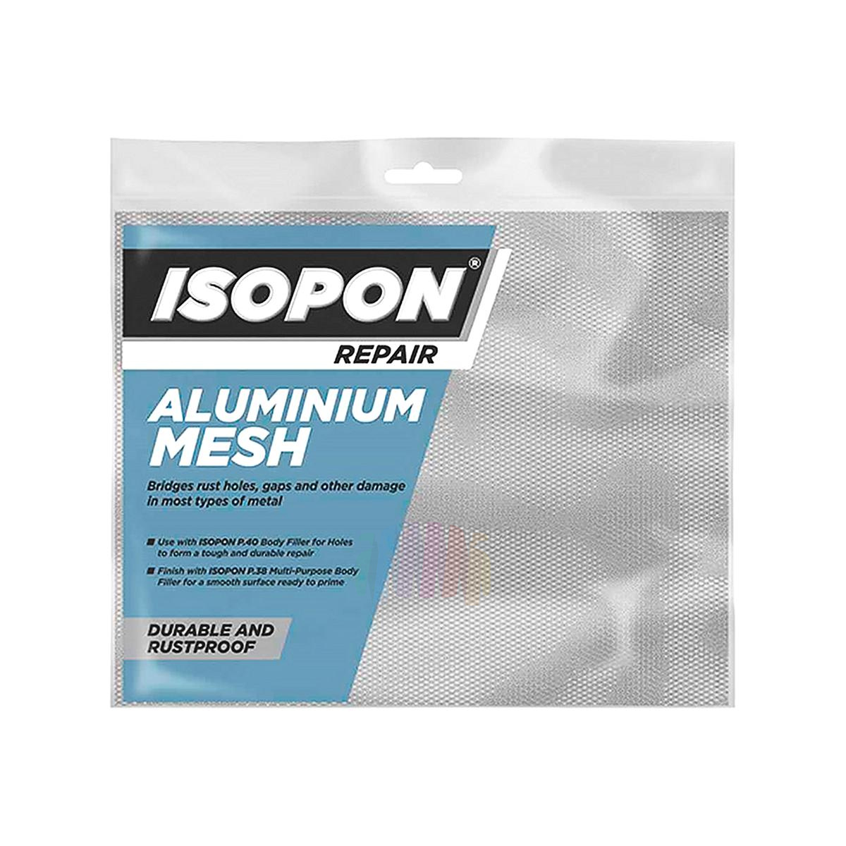 U-POL Isopon Aluminium Mesh Repair Сетка алюминиевая 255 x 200 мм.