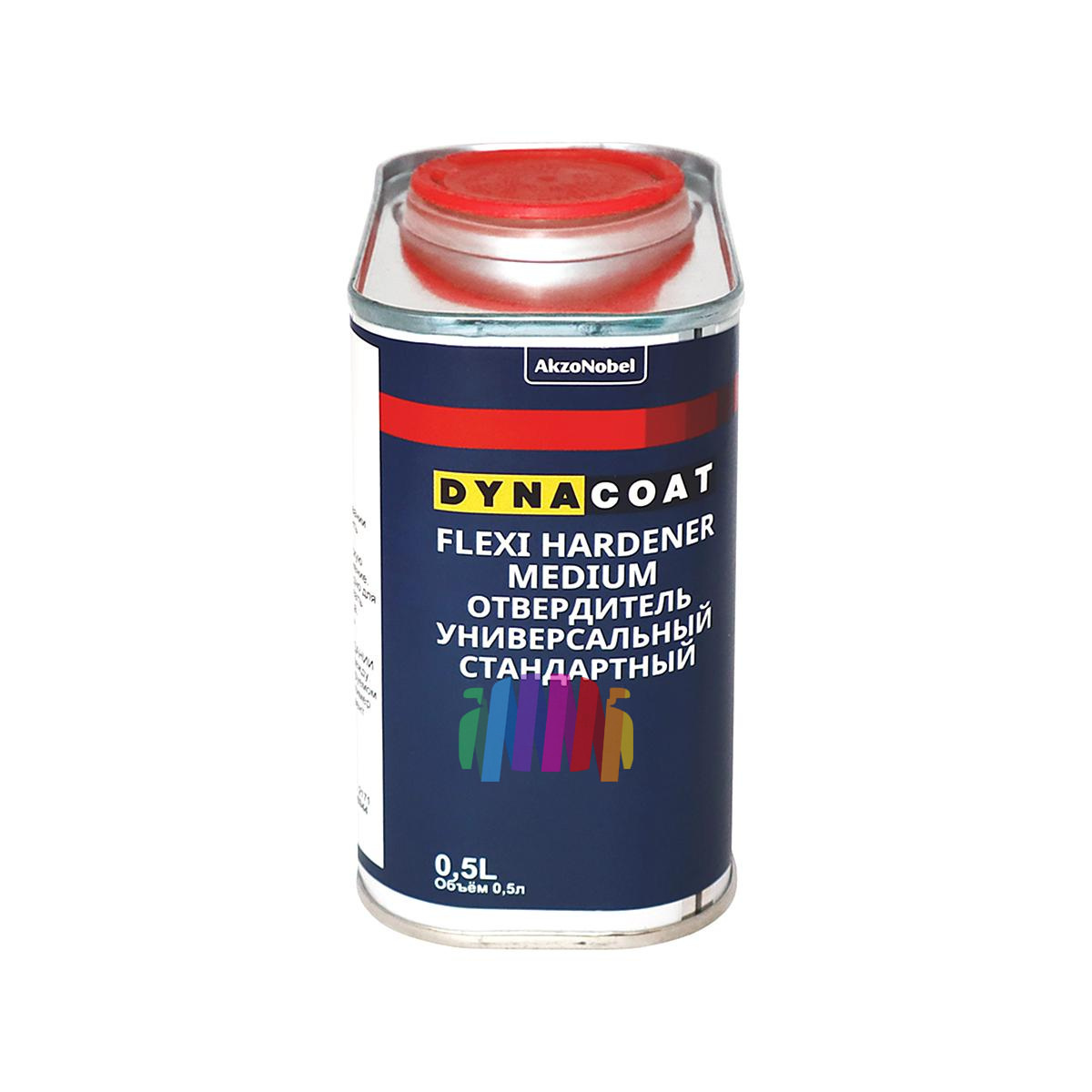 Лак автомобильный быстросохнущий против царапин Dynacoat 3000 Antiscratch Fast 1 л. 4