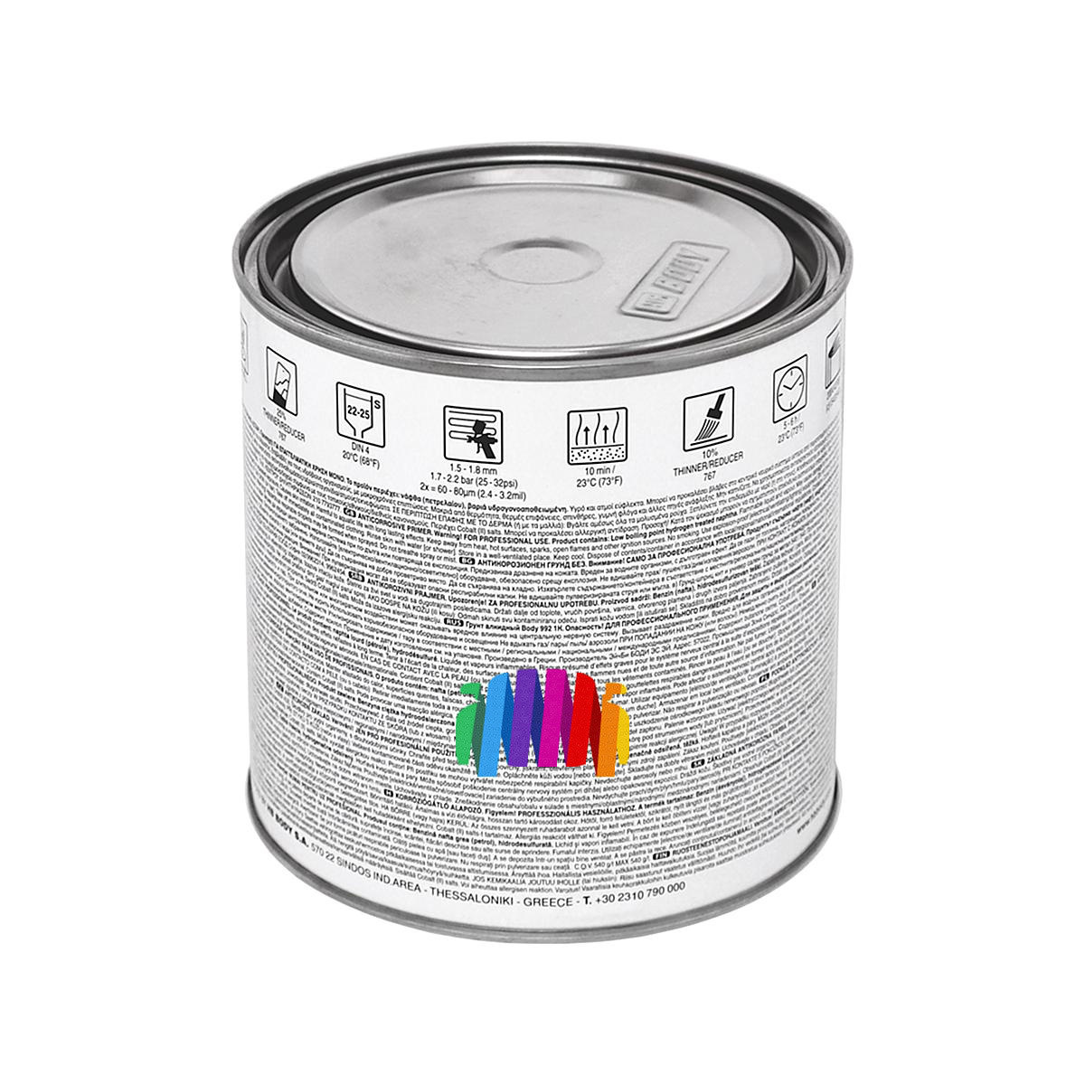 Body Грунт антикоррозийный 992 1К черный 1 кг. 33