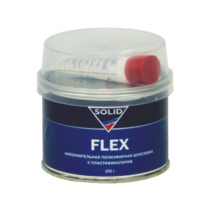 SOLID Flex Наполнительная полиэфирная шпатлевка с пластификатором 0,25 кг.