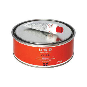 USP Glas Шпатлевка автомобильная со стекловолокном 1 кг.