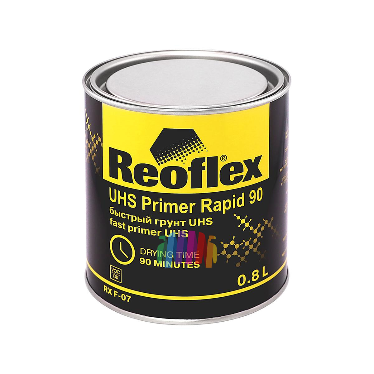Грунт автомобильный акриловый быстрый Reoflex RX F-07 UHS 4+1 Primer Rapid 90 - 3