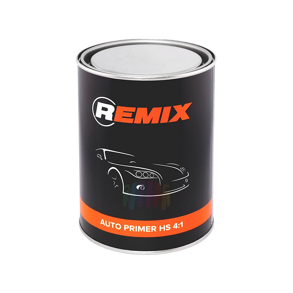 Грунт акриловый автомобильный Remix 2K Auto Primer HS 4:1 серый 0,8 л. + с отвердителем 0,2 л. 3