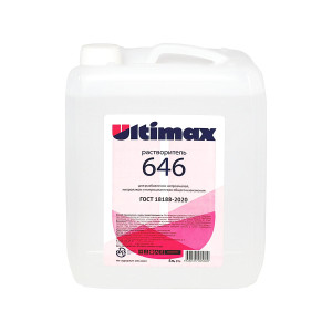 ДХЗ ULTIMAX 646 Растворитель разбавитель универсальный, канистра 5 л.