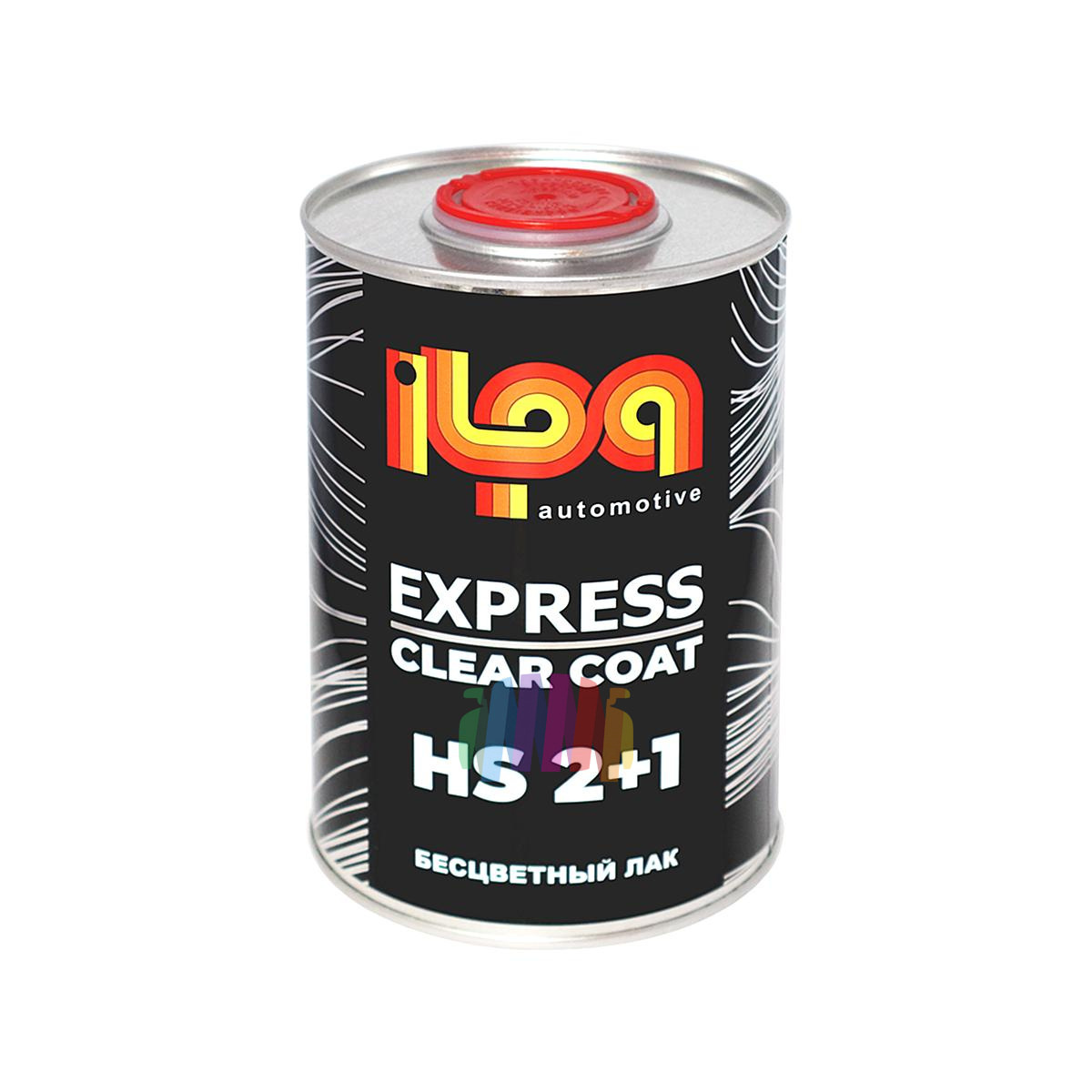 Быстрый лак Ilpa Premium Express НS 2+1 1 л. с отвердителем 0,5 л. 2