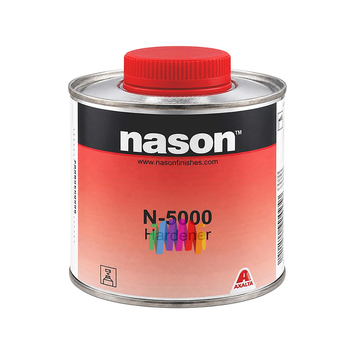 Акриловый автомобильный глянцевый лак Nason N-4100 HS Plus Clear 1 л. с отвердителем 0,5 л. 5