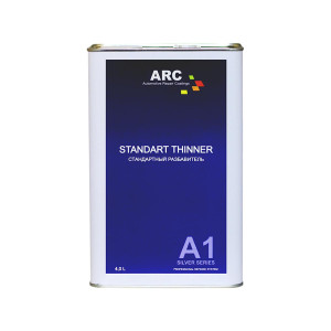 ARC Standard Thinner Разбавитель автоэмалей и ЛКМ универсальный (стандартный/нормальный) 4 л.