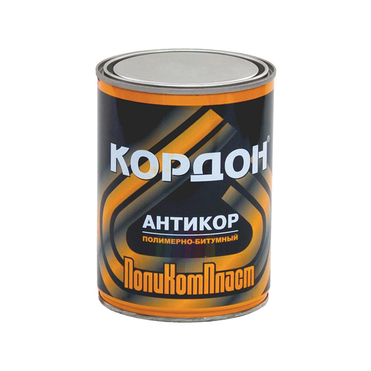 ПОЛИКОМПЛАСТ Кордон полимерно-битумный антикор 1 кг.