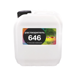 НЕФТЕХИМИК 646 Разбавитель растворитель в канистре 5 л.