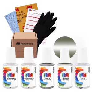 Ремкомплект для Nissan (Ниссан) «Gold», код цвета YF1P (бежевый), базовая автоэмаль, набор для ремонта сколов и царапин