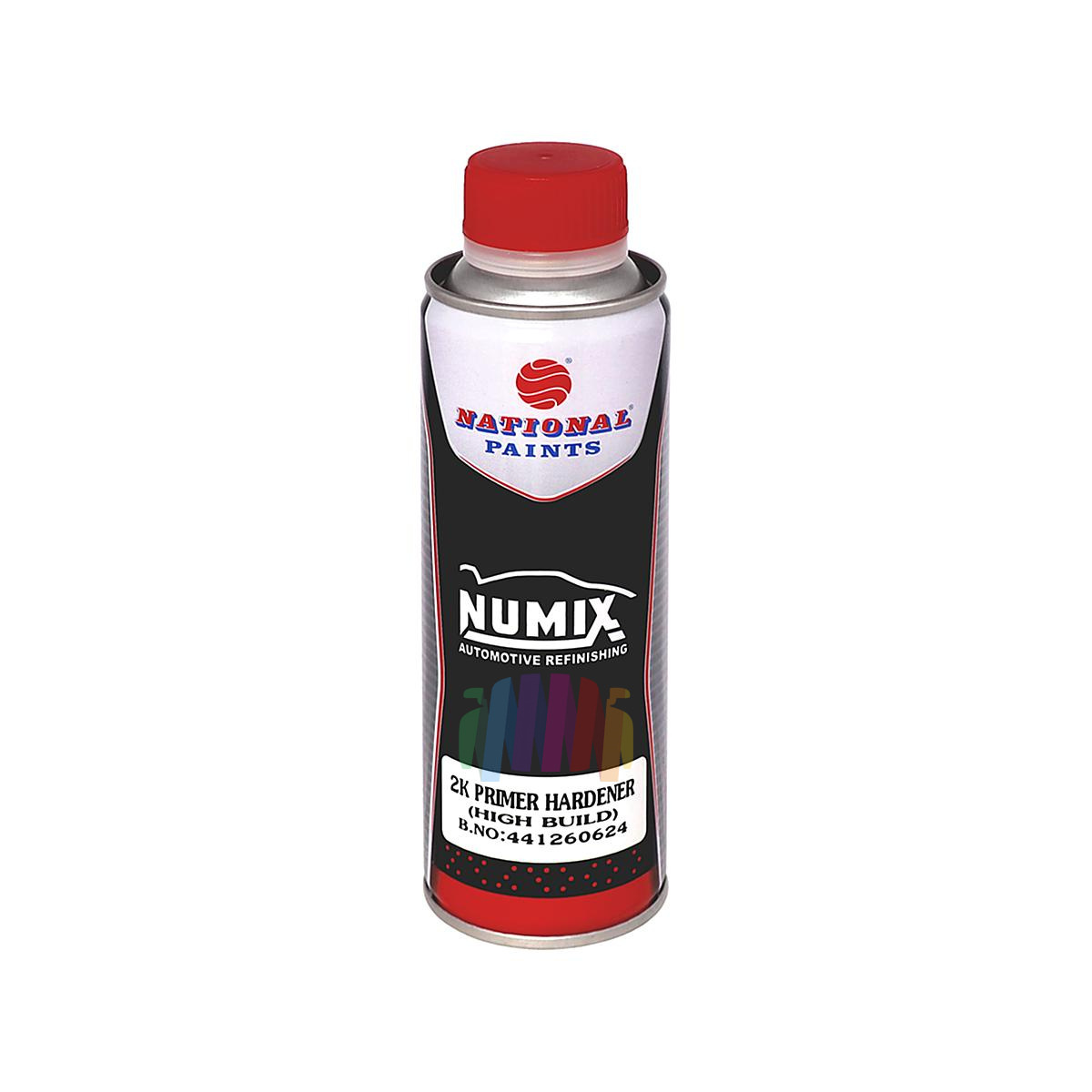 Грунт толстослойный акриловый автомобильный Numix 2K 4+1 High Build Primer серый 3