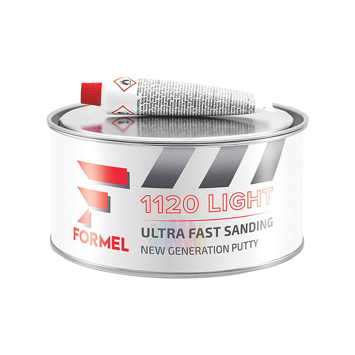 FORMEL 1120 Light (FM-1121) Шпатлевка сверхлегкая автомобильная универсальная 900 мл.