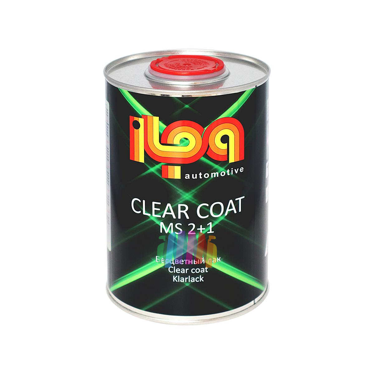 Лак акриловый ILPA MS 2+1 Clear Coat бесцветный 1 л. с отвердителем 0,5 л. 2