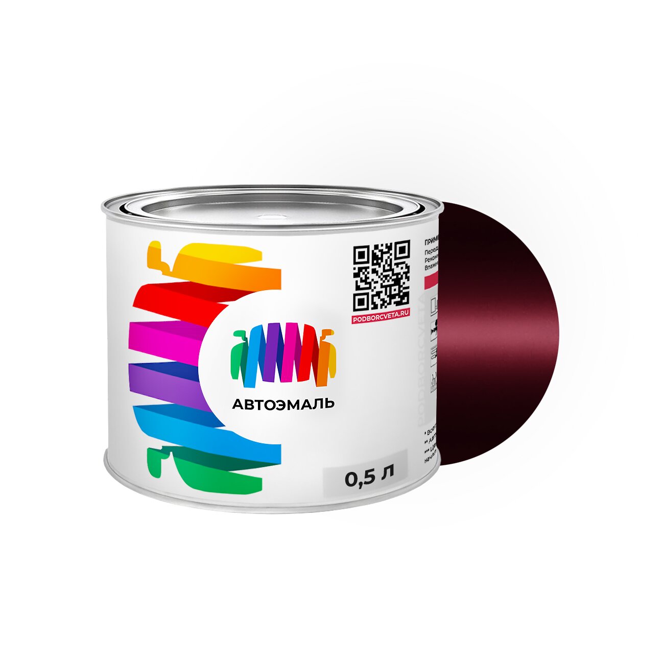 Автоэмаль Mercury (Меркури) «Cabernet Red», код цвета CDYE, CDYEWHA, D6, M6871 (красный), базовая краска 0,5 л.