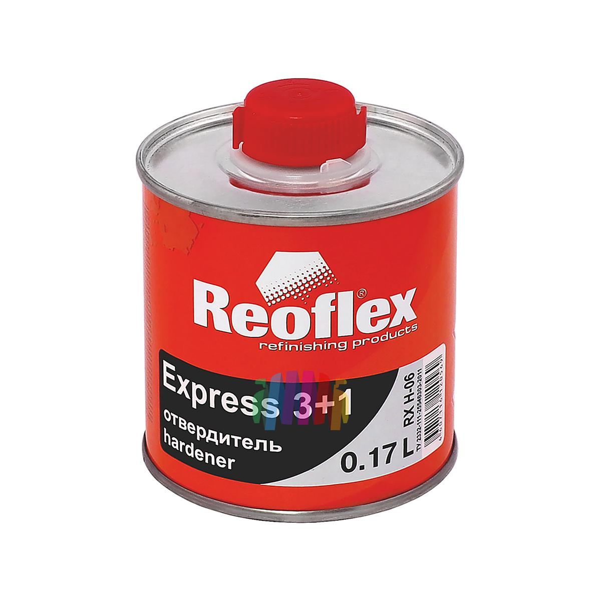 Быстросохнущий лак акриловый автомобильный Reoflex RX C-06 MS 3+1 Clear Express - 3