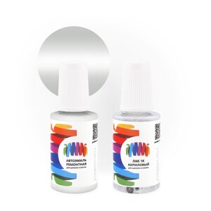 Подкраска для Infiniti (Инфинити) «Wht.Plat.», код цвета QN0 (белый), базовая автоэмаль 3 сл. с кисточкой от сколов и царапин, штрих-корректор 20 мл.