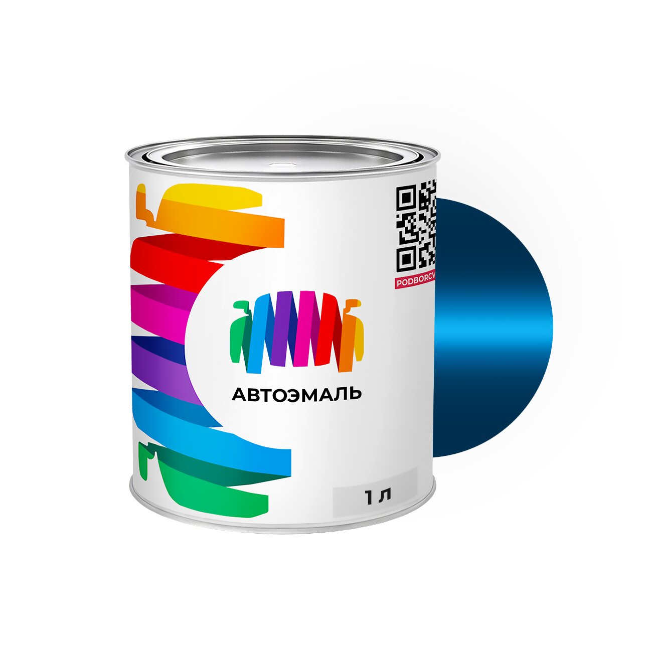 Автоэмаль Chrysler (Крайслер) «Bright Blue», код цвета BN, CHADBNI, DBN (синий), базовая краска 1 л.