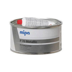 MIPA P70 Metallic Шпатлевка автомобильная с алюминиевым наполнителем 2 кг.