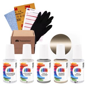 Ремкомплект для Chevrolet (Шевроле) «Beige Oasis», код цвета BOA (бежевый), базовая автоэмаль, набор для ремонта сколов и царапин