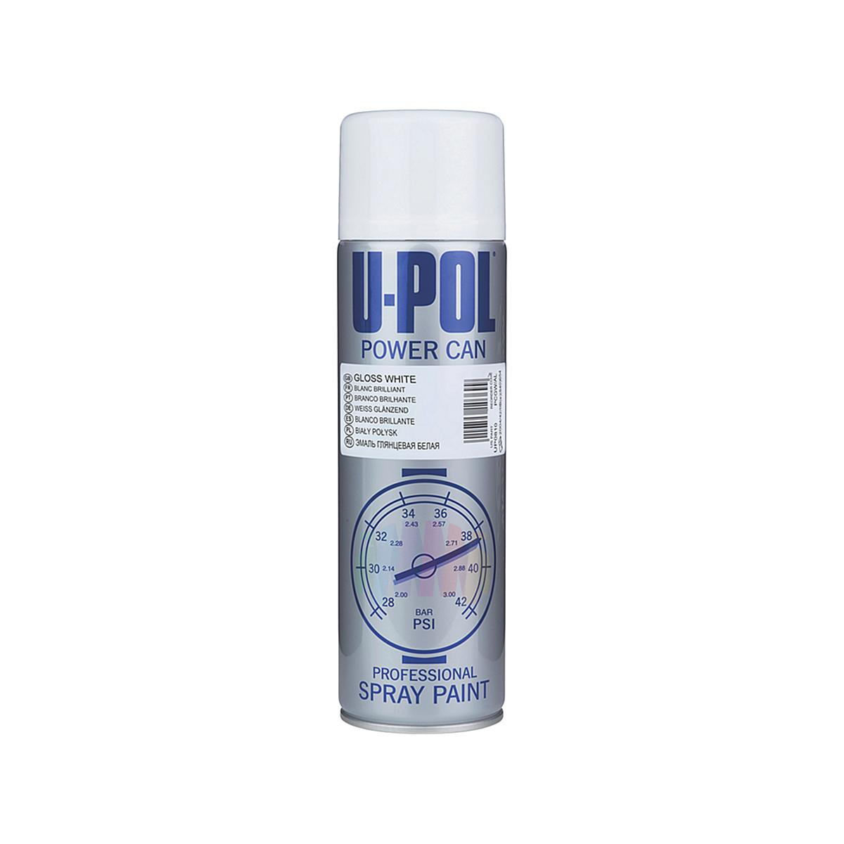 U-POL Power Can Gloss Эмаль глянцевая аэрозоль 500 мл.