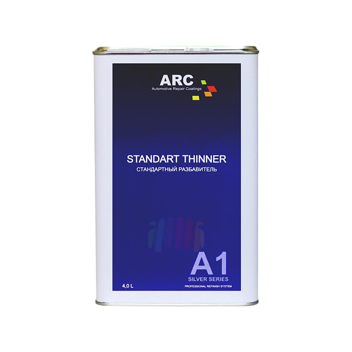 ARC Standard Thinner Разбавитель автоэмалей и ЛКМ универсальный (стандартный/нормальный) 4 л.