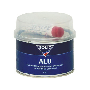 SOLID Alu Наполнительная усиленная алюминием шпатлевка 0,5 кг.