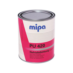 MIPA PU 420 Шовный кистевой полиуретановый автомобильный герметик 1 кг.