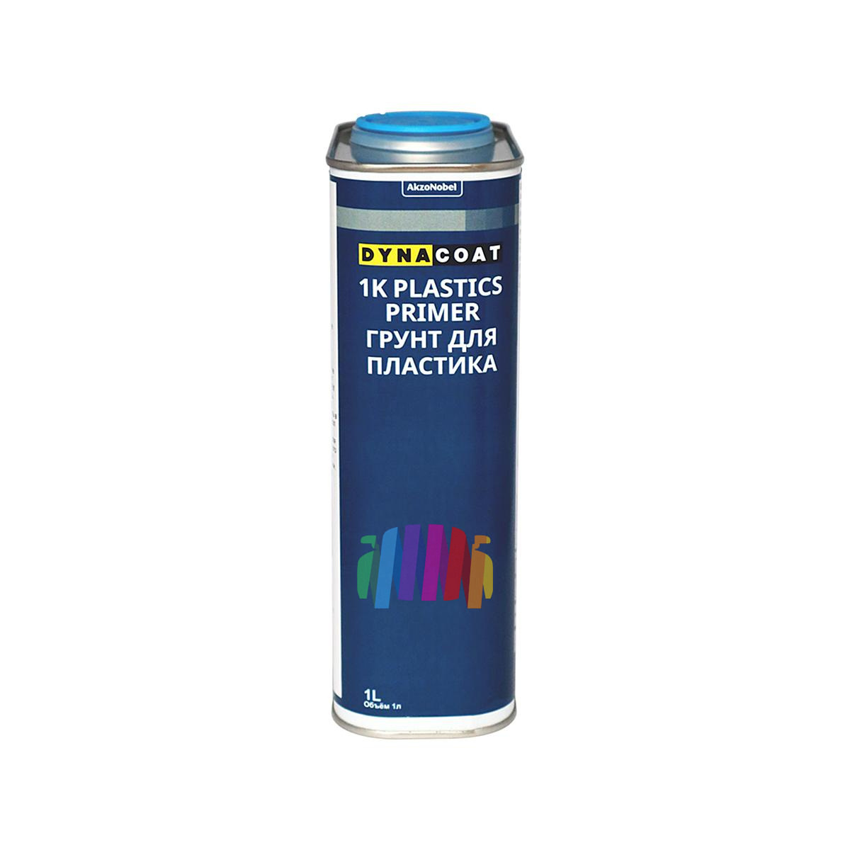 Грунт по пластику Dynacoat 1K Plastics Primer прозрачный 1 л. 2