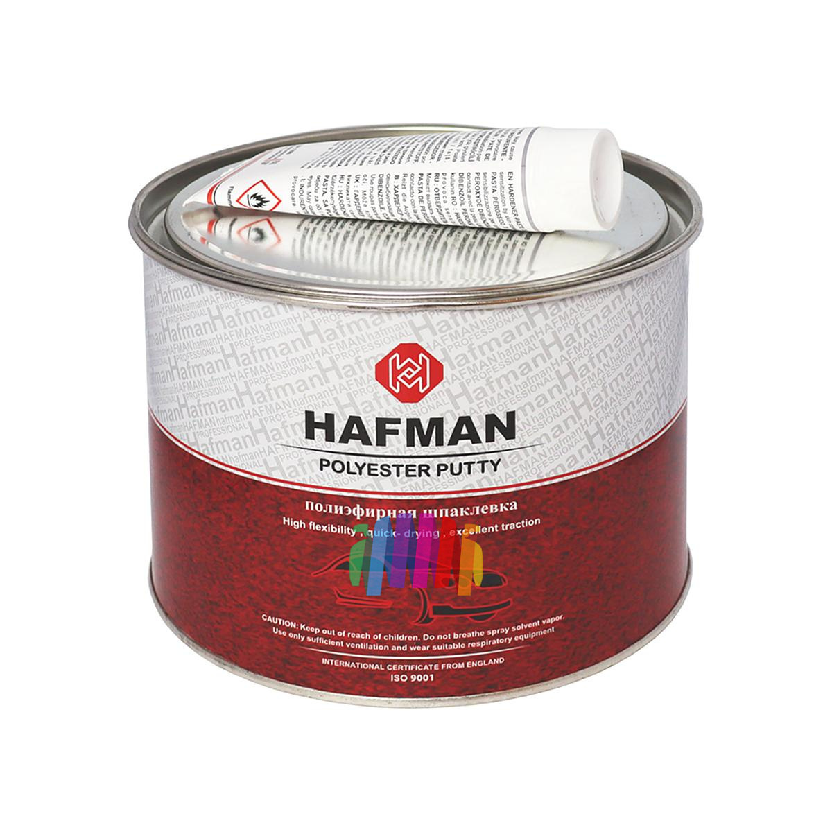 Шпатлевка универсальная автомобильная Hafman Polyester Putty 4 кг.