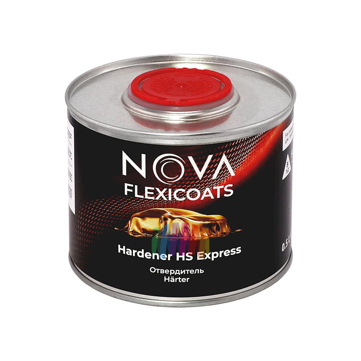 Быстросохнущий автомобильный акриловый лак NOVA Flexicoats 2+1 HS Express 1 + 0,5 л. 5