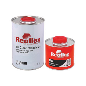 REOFLEX RX C-01 MS 2+1 Clear Classic Лак акриловый 1 л. с отвердителем 0,5 л.