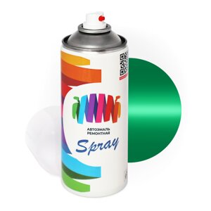 Аэрозольная краска для Man-Buessing (МАН) «Gruen», код цвета BS12Y625, Y625 (зеленый), базовая автоэмаль, баллончик 520 мл.