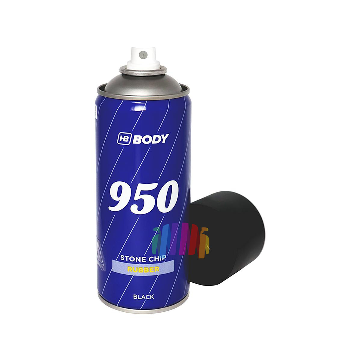 Антикор автомобильный HB Body 950 черный аэрозоль 400 мл., комплект 4 шт. 3