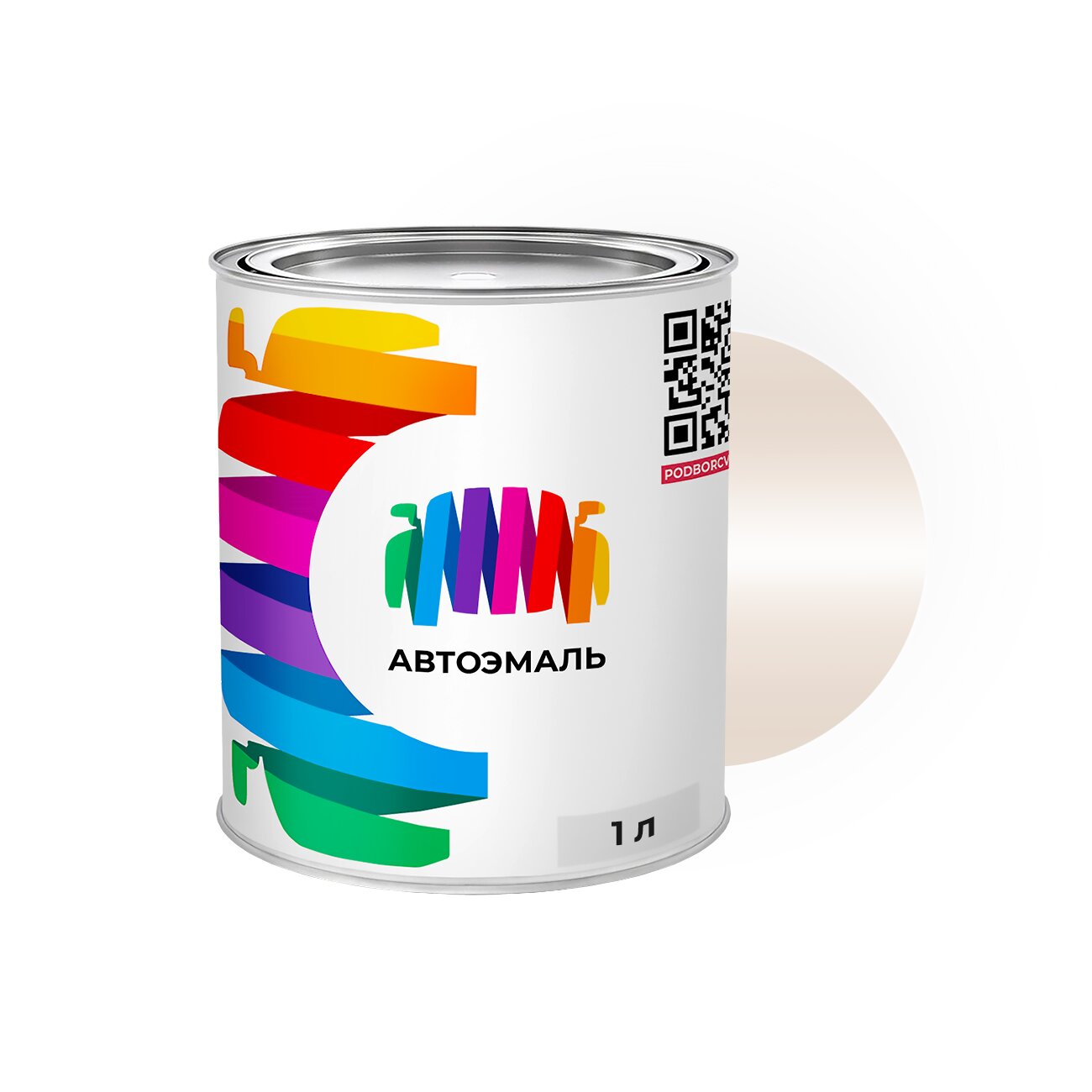 Автоэмаль Mazda (Мазда) «Idyll Beige», код цвета UH (бежевый), акриловая краска 1 л.